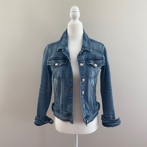 Zara Distressed Denim Jacket